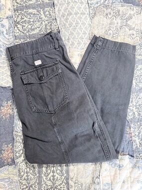 Citizens Of Humanity cargo pants in Charcoal Gray